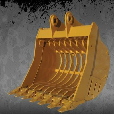 PC200 Komatsu mini Excavator Skeleton Bucket For Rock Debris