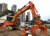 360 Degree Excavator Rotating Grapple Q345B Hydraulic Log Grab