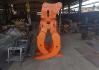 360 Degree Excavator Rotating Grapple Q345B Hydraulic Log Grab